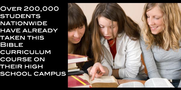 NCBCPS asks... when you get through high school, will you have taken a Bible course on campus?